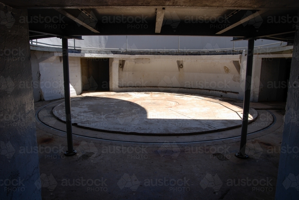 World War two gun emplacement in Darwin - Australian Stock Image