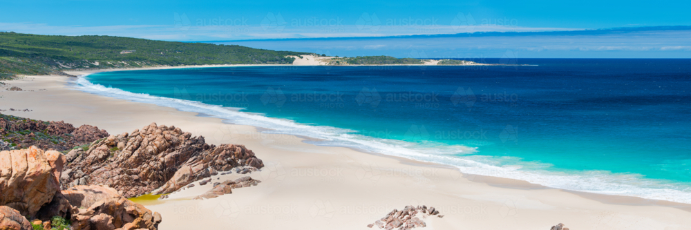 Wyadup Beach Yallingup Western Australia - Australian Stock Image