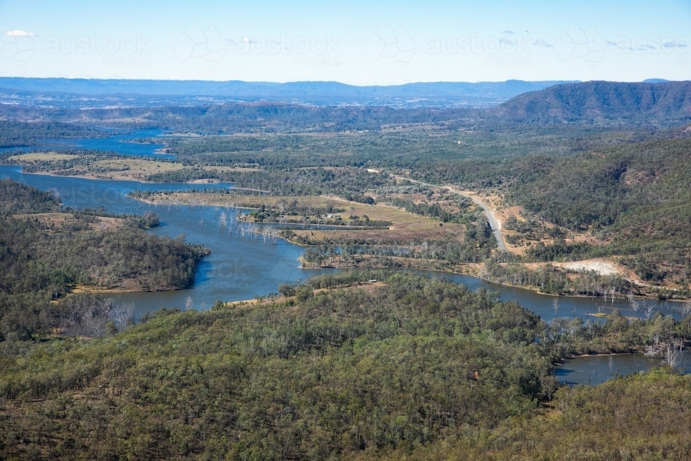 Wyaralong Dam - Australian Stock Image