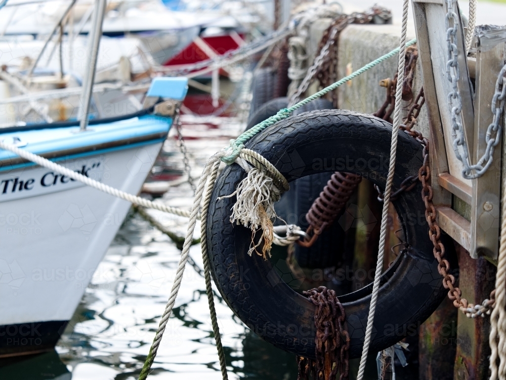 Yacht Berth - Australian Stock Image