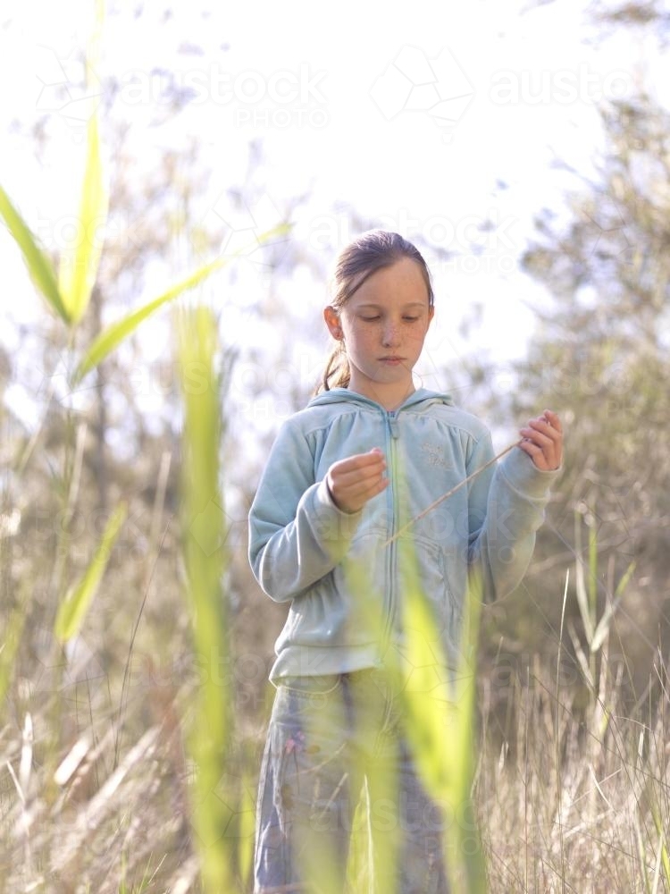 Young girl - Australian Stock Image