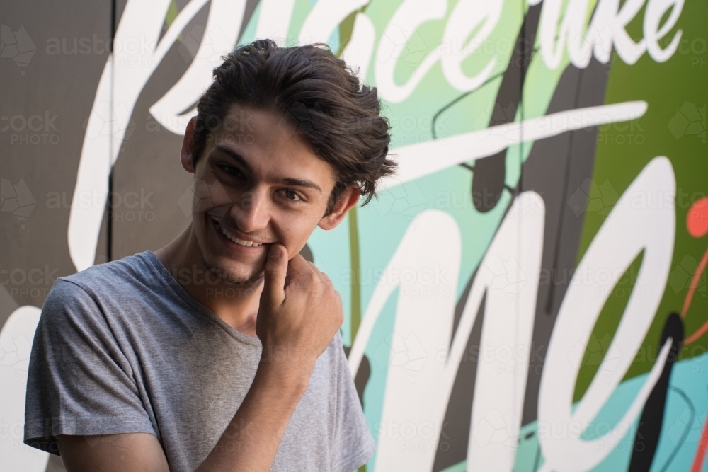 Young man - Australian Stock Image