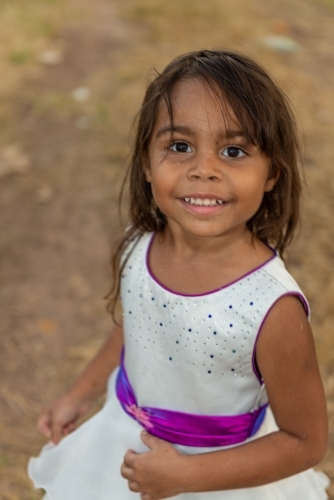 4 year old Aboriginal girl