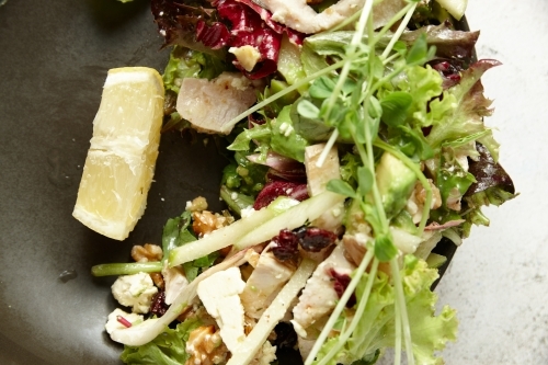 A bowl of green salad - Australian Stock Image