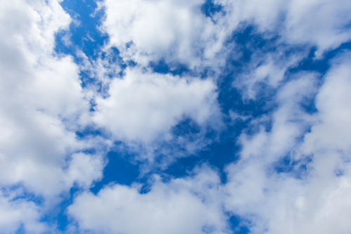 A cloudy sky - Australian Stock Image