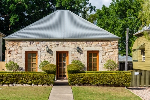 A Cottage Style House in an Australian Suburb - Australian Stock Image