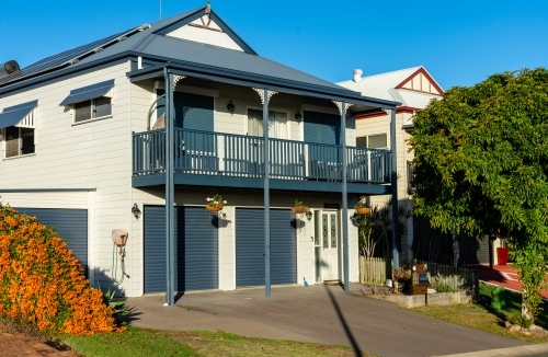 A House in an Australian Suburb - Australian Stock Image