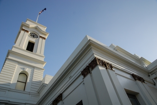 A local council building in Glen Eira city, Victoria - Australian Stock Image
