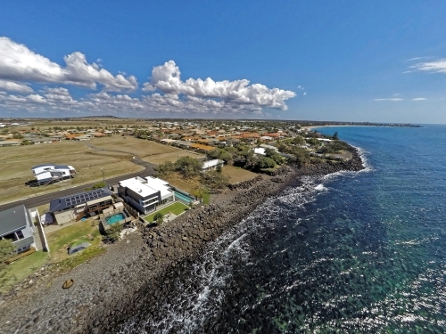 Aerial drone photos of Australian coastline - Australian Stock Image