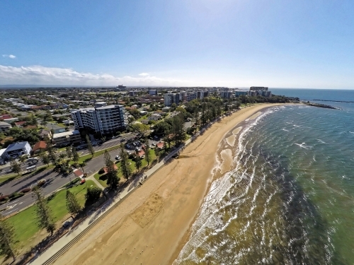 Aerial drone photos of Australian coastline - Australian Stock Image