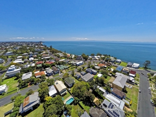 Aerial drone photos of Australian coastline - Australian Stock Image