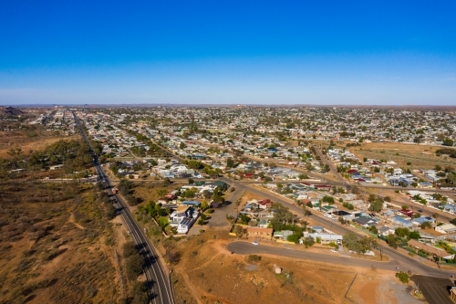 aerial view of Broken Hill