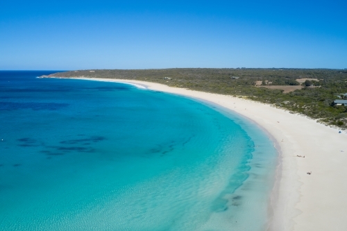 Aerial view of Bunker Bay, Dunsborough, Western Australia