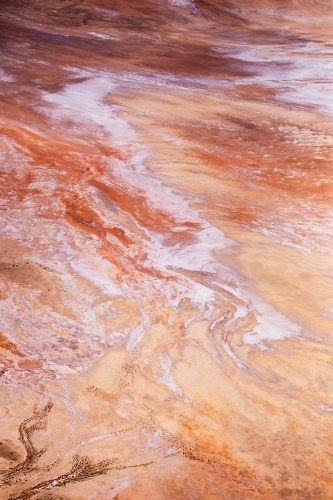 aerial view of outback landscape - Australian Stock Image