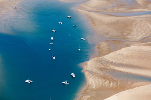 Aerial view of Seventeen Seventy - Australian Stock Image