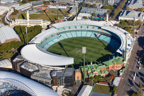 Aerial View of Sydney Cricket Ground - Australian Stock Image