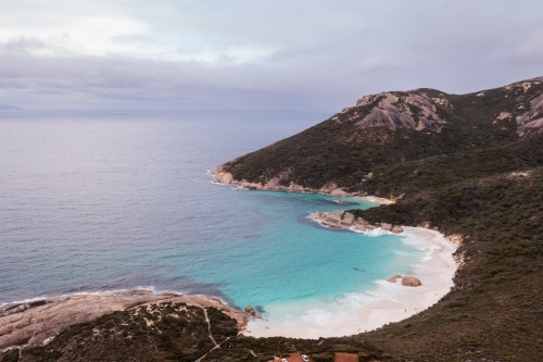 Aerial view of Two Peoples Bay Beach