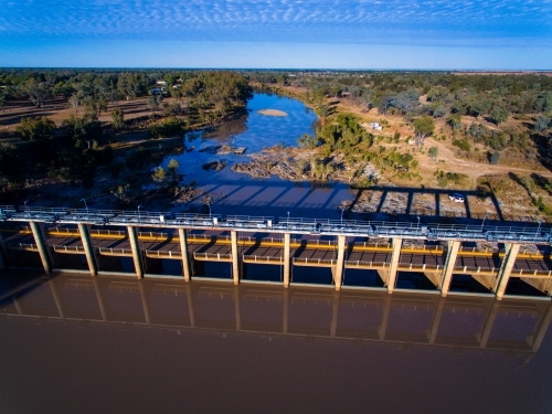 Andrew Nixon Bridge - Australian Stock Image