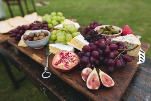 Antipasto platter - Australian Stock Image