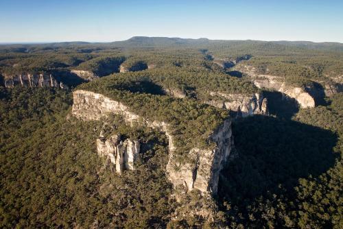 Areial View of Moolayember National Park - Australian Stock Image