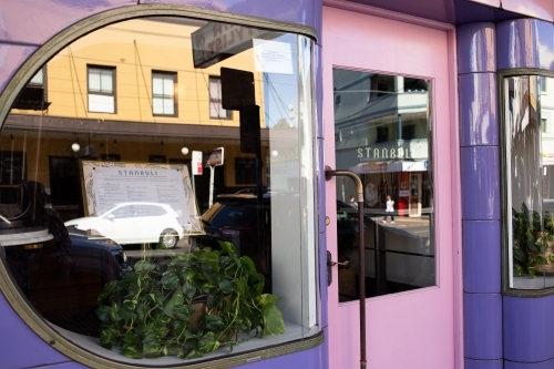 Art Deco Shop Front in Newtown - Australian Stock Image