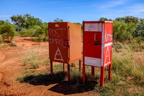 Australian outback post office - Australian Stock Image