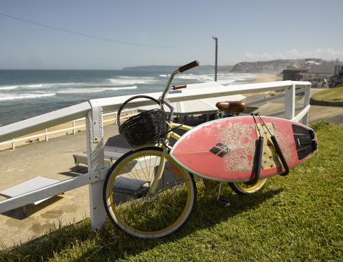 Bar Beach, Newcastle - Australian Stock Image