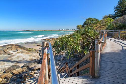 Beach boardwalk - Australian Stock Image