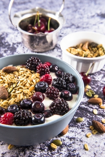 Berries for Breakfast - Australian Stock Image