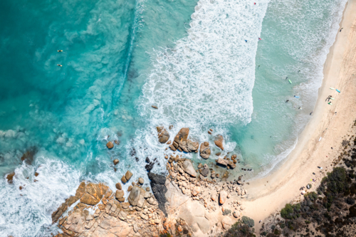 Berry Bay in Yorke Peninsula, South Australia - Australian Stock Image