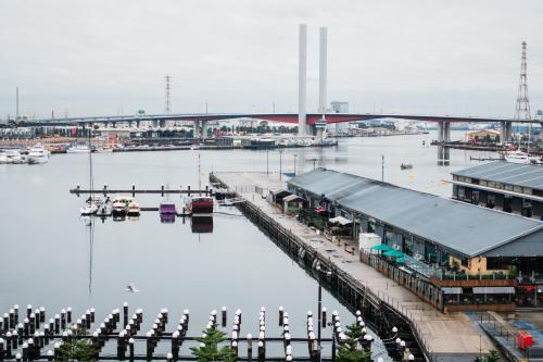 Bolte Bridge, Melbourne, Victoria - Australian Stock Image