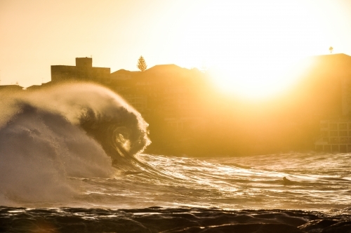 Bondi Wave - Australian Stock Image