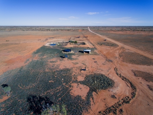 Bore on Riecks Road - Australian Stock Image