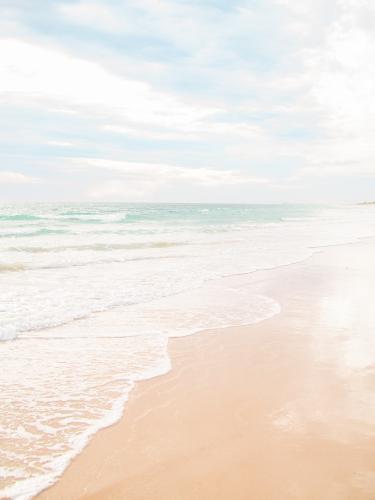 Bright and sunny beach - Australian Stock Image