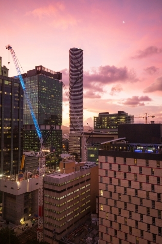Brisbane City Building and Skyline - Australian Stock Image