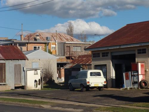 Buildings in a small country town - Australian Stock Image
