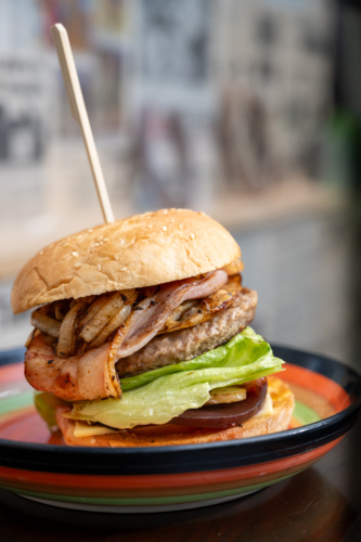 Burger - Australian Stock Image