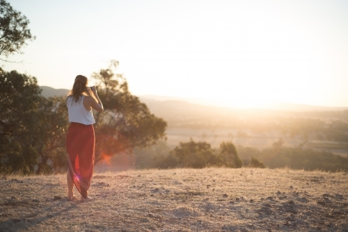 Camping - Australian Stock Image