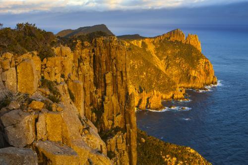 Cape Pillar - Australian Stock Image