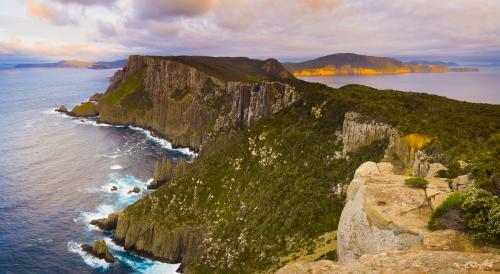 Cape Pillar - Australian Stock Image