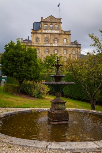 Cascade Brewery Building - Hobart - Tasmania - Australia - Australian Stock Image