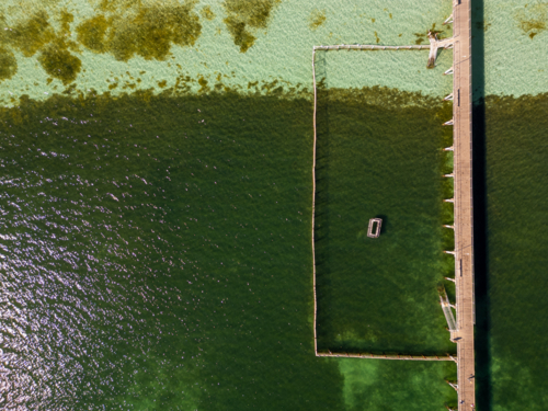 Ceduna jetty - Australian Stock Image