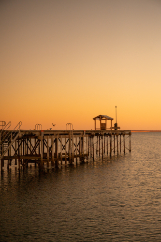 Ceduna jetty - Australian Stock Image