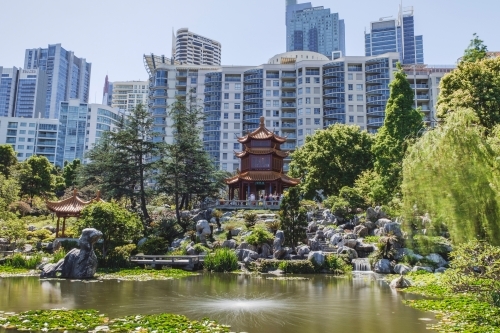 Chinese Garden of Friendship - Australian Stock Image
