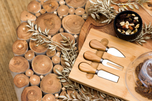 Christmas Table Styling - Australian Stock Image