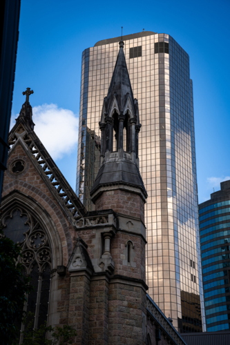 Church in Brisbane - Australian Stock Image