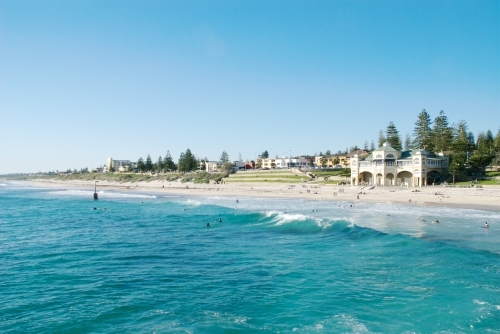 Clear Summer Day At Cottesloe Beach