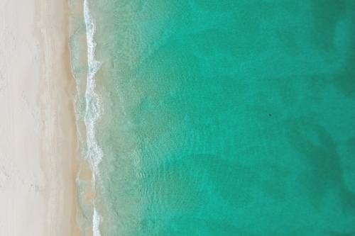 Clear Turquoise Beach Waters in Western Australia - Australian Stock Image