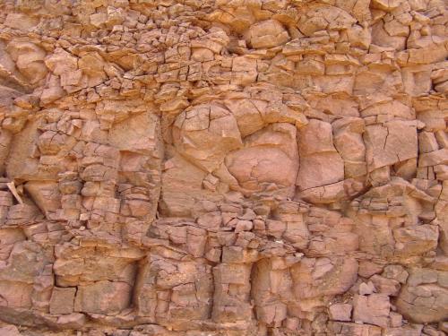Close up of patterns in rock - Australian Stock Image