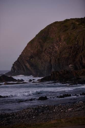 Coastal landscape on sunrise - Australian Stock Image